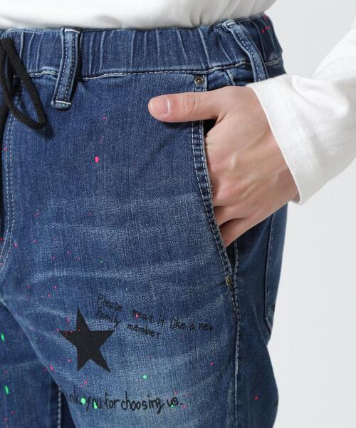 ROYAL FLASH（ロイヤルフラッシュ）の「CHORD/コード/星スリムイージーパンツ（デニムパンツ・メンズ・ブルー/ブラック/ホワイト・0/1/2/3/4）」の14枚目の写真
