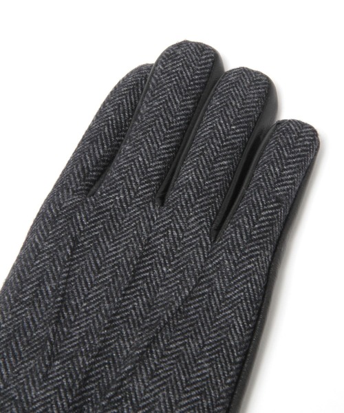 GLOBAL WORK（グローバルワーク）の「レザーコンビグローブ/123444（手袋・メンズ・ブラック/ネイビー/ダークブラウン/ダークグレー・FREE）」の11枚目の写真