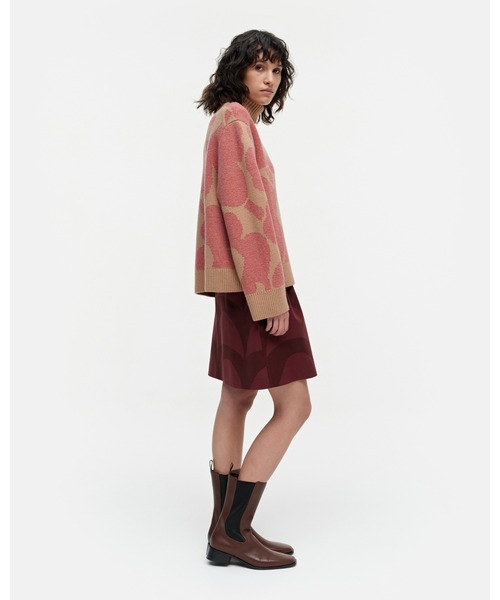 marimekko（マリメッコ）の「Unikko / Rudia knitted wool pullover 