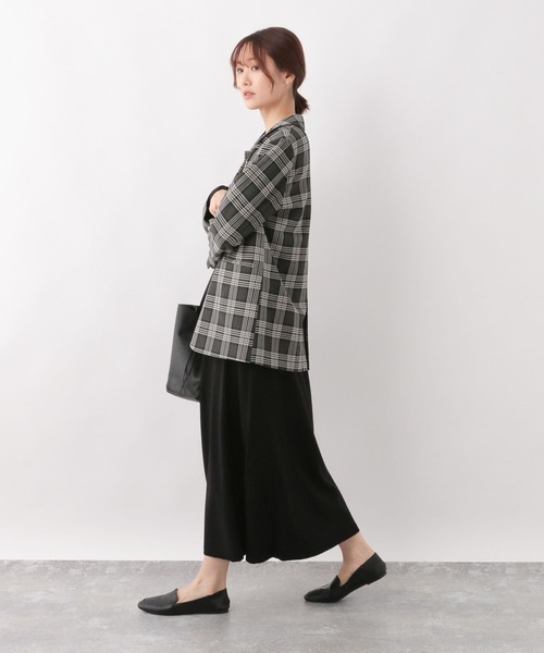 GLOBAL WORK(グローバルワーク)の「ニットSETUPワンピース/MATINEE LINE/124287(ワンピース・レディース・チャコールグレー/ブラック/ブラウン系その他6・FREE)」の6枚目の写真