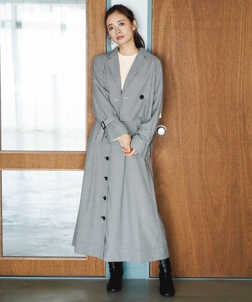 mysty woman（ミスティウーマン）の「ハイウエストフレアジャンスカ 182887（ジャンパースカート・レディース・ブラック系その他/ブラウン系その他/モカ・FREE）」の11枚目の写真