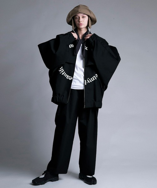 my beautiful landlet】 ZIP BLOUSON（PAINT）