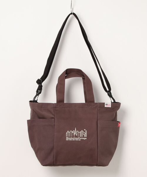 Manhattan Portage（マンハッタンポーテージ）の「Whitestone Tote Bag Canvas 2022（トートバッグ・メンズ・ベージュ/ブラウン/キャメル・SMALL）」の18枚目の写真