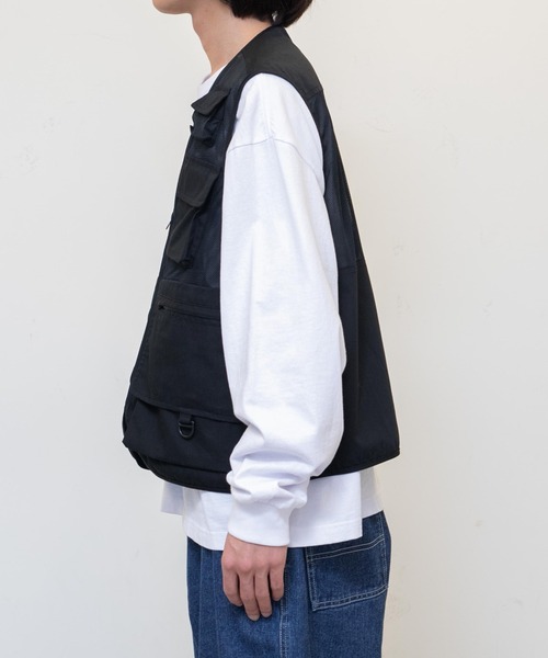 WEGO（ウィゴー）の「WEGO/フィッシングベスト（ベスト・メンズ・ブラック・FREE）」の9枚目の写真