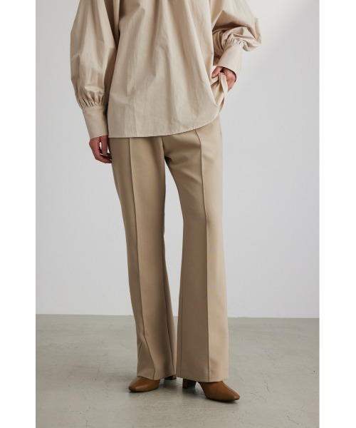 STYLEMIXER(スタイルミキサー)の「センタープレスフレアパンツ(その他パンツ・レディース・ブラック/ライトブラウン/ベージュ・SMALL/MEDIUM/X-SMALL)」の14枚目の写真