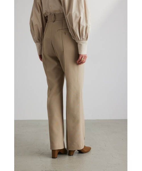 STYLEMIXER(スタイルミキサー)の「センタープレスフレアパンツ(その他パンツ・レディース・ブラック/ライトブラウン/ベージュ・SMALL/MEDIUM/X-SMALL)」の16枚目の写真