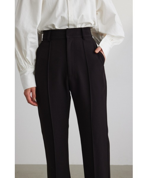 STYLEMIXER(スタイルミキサー)の「センタープレスフレアパンツ(その他パンツ・レディース・ブラック/ライトブラウン/ベージュ・SMALL/MEDIUM/X-SMALL)」の6枚目の写真