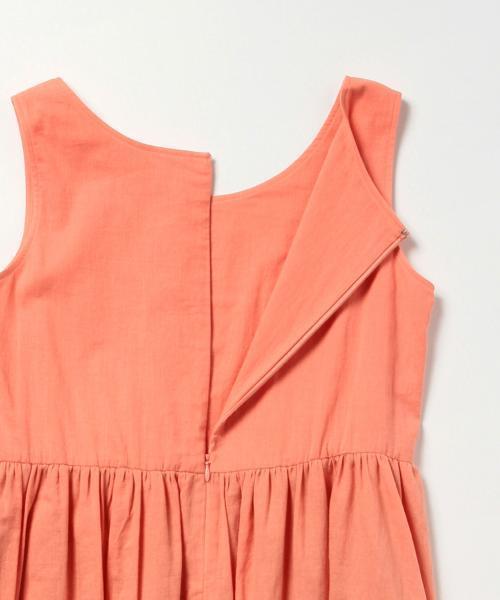 BEAMS LIGHTS Women's（ビームスライツ ウィメンズ）の「ΠBEAMS LIGHTS / ボイルノースリーブ マキシワンピース（ワンピース・レディース・オフホワイト/ネイビー/オレンジ・36/38）」の15枚目の写真