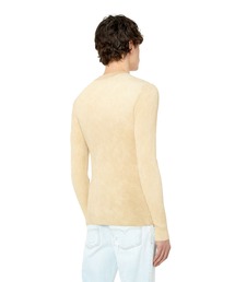 【即完】ディーゼル DIESEL ハイゲージニット　メンズ ベージュ コムドット 中古・古着通販】DIESEL (ディーゼル) ドライバーズニット ベージュ