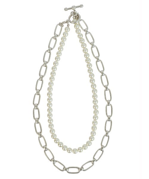Ameri(アメリ)の「3WAY PEARL NECKLACE(ネックレス・レディース・ホワイト・FREE)」の3枚目の写真