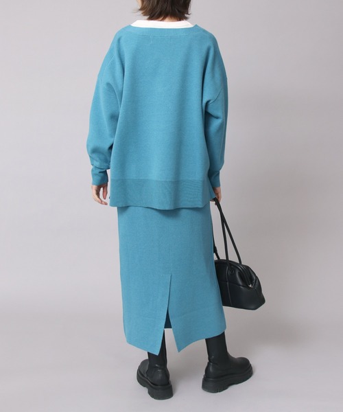 TITE IN THE STORE(ティテ インザ ストア)の「前後2WAYニットタイトスカート(スカート・レディース・ブラック/ブルー/ベージュ・38)」の10枚目の写真