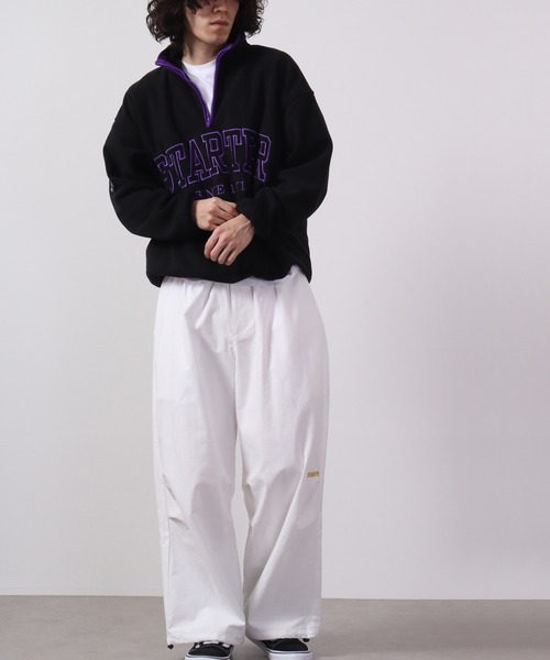 STARTER BLACK LABEL（スターターブラックレーベル）の「STARTER BLACK LABEL リップストップ バルーンパンツ（その他パンツ・メンズ・ホワイト/ブラック/マスタード・M/L）」の9枚目の写真