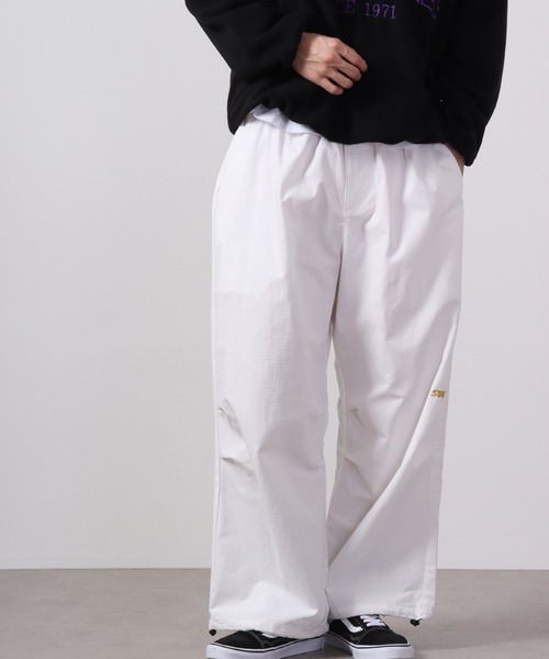 STARTER BLACK LABEL（スターターブラックレーベル）の「STARTER BLACK LABEL リップストップ バルーンパンツ（その他パンツ・メンズ・ホワイト/ブラック/マスタード・M/L）」の6枚目の写真