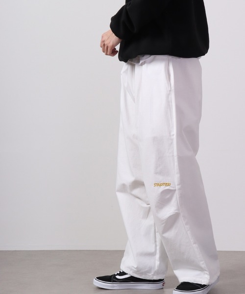STARTER BLACK LABEL（スターターブラックレーベル）の「STARTER BLACK LABEL リップストップ バルーンパンツ（その他パンツ・メンズ・ホワイト/ブラック/マスタード・M/L）」の7枚目の写真