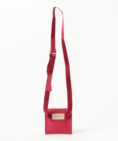 BEAMS BOY（ビームスボーイ）の「maturely / Body Pouch（財布・レディース・レッド/イエロー/グリーン・ONE SIZE）」の7枚目の写真