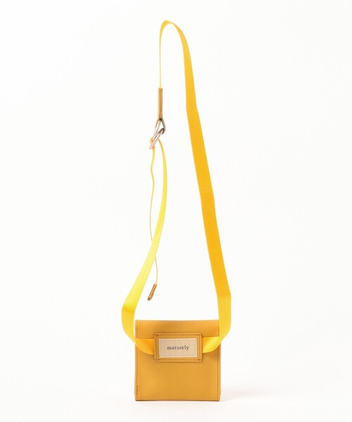 BEAMS BOY（ビームスボーイ）の「maturely / Body Pouch（財布・レディース・レッド/イエロー/グリーン・ONE SIZE）」の12枚目の写真