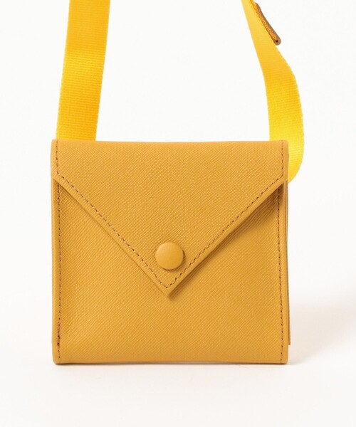 BEAMS BOY（ビームスボーイ）の「maturely / Body Pouch（財布・レディース・レッド/イエロー/グリーン・ONE SIZE）」の13枚目の写真