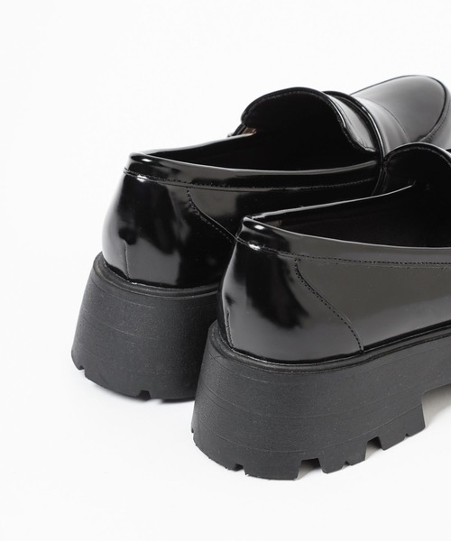 GLOBAL WORK（グローバルワーク）の「モテシャレ厚底ローファー/AND YUA ANY/179977（ローファー・キッズ・ブラック・120cm/130cm/110cm）」の5枚目の写真