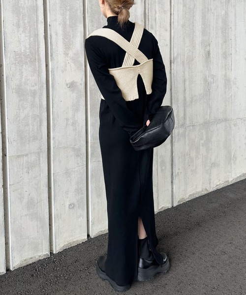 バックスリットリラックスビスチェ（ベスト）｜select MOCA by son