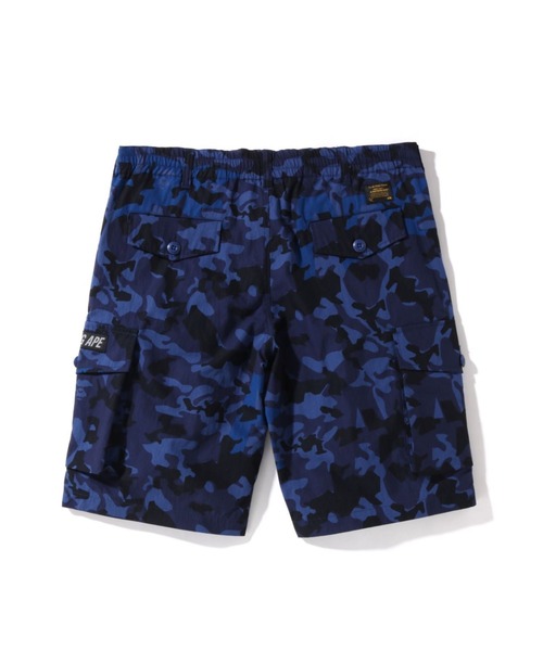 A BATHING APE(アベイシングエイプ)の「SAND CAMO MULTI POCKET WIDE FIT SHORTS M(その他パンツ・メンズ・ベージュ/ネイビー・SMALL/MEDIUM/XX-LARGE/LARGE/X-LARGE)」の4枚目の写真