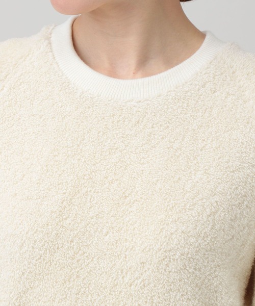 Scye（サイ）の「Curensology(カレンソロジー)/【Scye】パイルウールジャージートップ（ニット/セーター・レディース・アイボリー・FREE）」の10枚目の写真