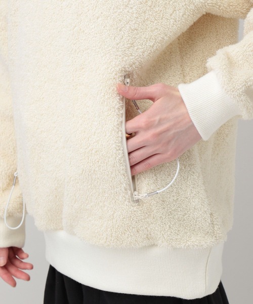 Scye（サイ）の「Curensology(カレンソロジー)/【Scye】パイルウールジャージートップ（ニット/セーター・レディース・アイボリー・FREE）」の12枚目の写真