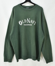 OLD NAVY（オールドネイビー）の「【ヴィンテージ古着】OLD NAVY / オールドネイビー ロゴ プリント クルーネックスウェット USA製（スウェット・メンズ）」