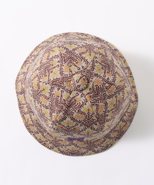 Needles（ニードルス）の「【NEEDLES / ニードルズ】Bermuda Hat - Poly Jq.（ハット・メンズ・その他18/ブラウン/その他3・MEDIUM）」の6枚目の写真