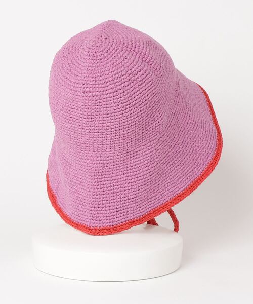 ROYAL FLASH(ロイヤルフラッシュ)の「C -cie-/シー/TRIMMING ST HAT(ハット・レディース・ピンク/ホワイト/その他18・F)」の4枚目の写真