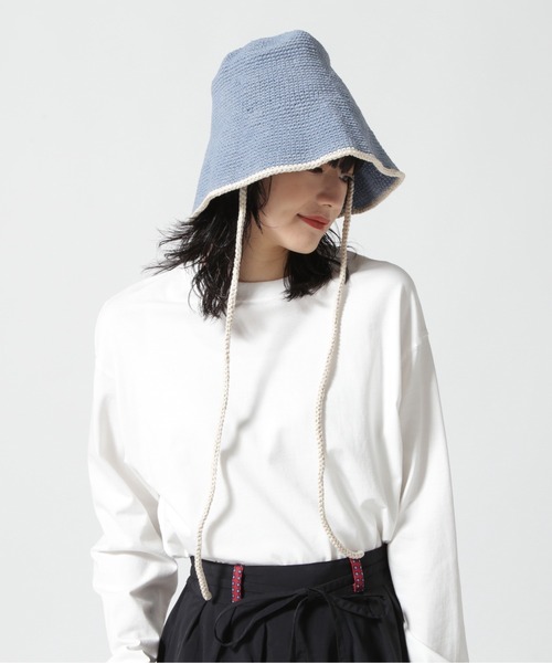 ROYAL FLASH(ロイヤルフラッシュ)の「C -cie-/シー/TRIMMING ST HAT(ハット・レディース・ピンク/ホワイト/その他18・F)」の3枚目の写真