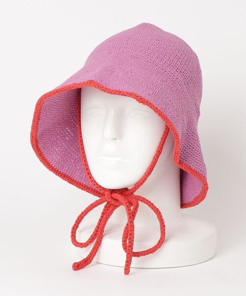ROYAL FLASH(ロイヤルフラッシュ)の「C -cie-/シー/TRIMMING ST HAT(ハット・レディース・ピンク/ホワイト/その他18・F)」の5枚目の写真