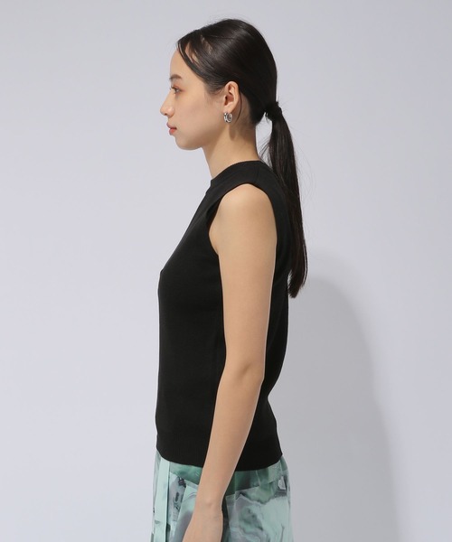 HARE(ハレ)の「2Pスカシアミボレロ*タンクトップ(HARE)(カーディガン/ボレロ・レディース・グリーン/ブラック/グレー・FREE)」の18枚目の写真