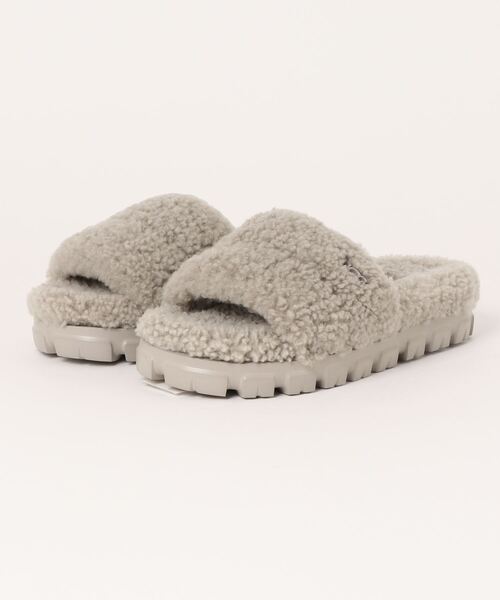 Chaos（カオス）の「UGG COZETTA（サンダル・レディース・ブラック/ベージュ・38/36/37）」の2枚目の写真