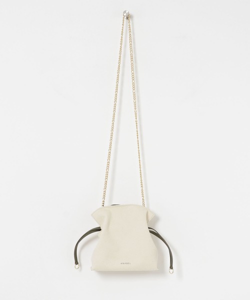 URBAN RESEARCH（アーバンリサーチ）の「ANABEL PURSE shoulder（ショルダーバッグ・レディース・シルバー/ナチュラル/ブラック・-）」の19枚目の写真