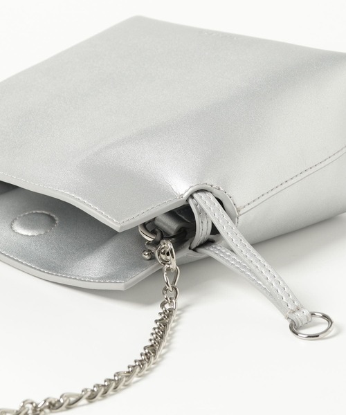 URBAN RESEARCH（アーバンリサーチ）の「ANABEL PURSE shoulder（ショルダーバッグ・レディース・シルバー/ナチュラル/ブラック・-）」の11枚目の写真