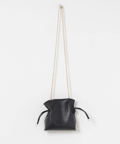 URBAN RESEARCH（アーバンリサーチ）の「ANABEL PURSE shoulder（ショルダーバッグ・レディース・シルバー/ナチュラル/ブラック・-）」の4枚目の写真