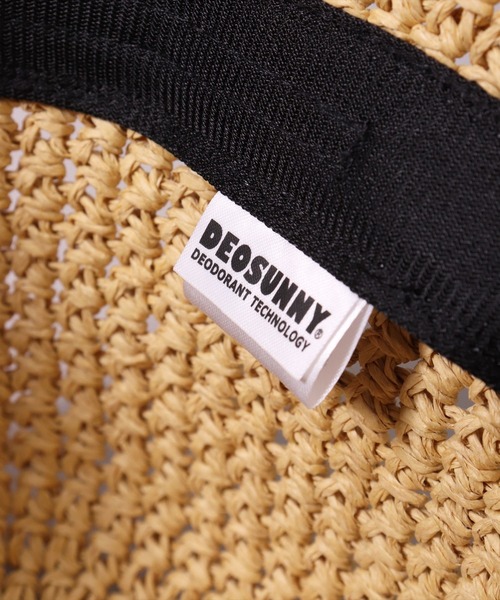 BAYBLO（ベイブロ）の「(CR)【サイズ調節可能】サマー クローシェハット（ハット・レディース・ブラック/ナチュラル/ベージュ・FREE）」の18枚目の写真