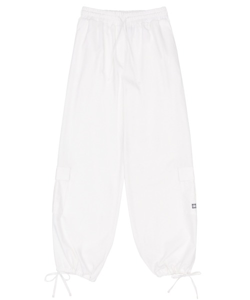 SCULPTOR（スカルプター）の「Linen Cargo Jogger Pants/リネンカーゴジョガーパンツ（カーゴパンツ・レディース・ブラック/ホワイト/ブルー系その他・MEDIUM/LARGE）」の11枚目の写真