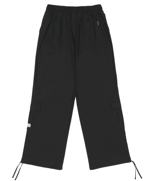 SCULPTOR（スカルプター）の「Linen Cargo Jogger Pants/リネンカーゴジョガーパンツ（カーゴパンツ・レディース・ブラック/ホワイト/ブルー系その他・MEDIUM/LARGE）」の9枚目の写真