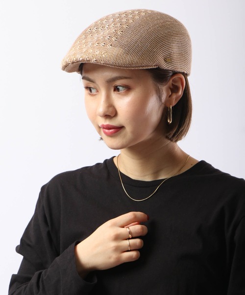 Fabulous（ファビュラス）の「fabulous ミックスサーモ ハンチング帽（ハンチング/ベレー帽・メンズ・グレー/ベージュ・FREE）」の2枚目の写真