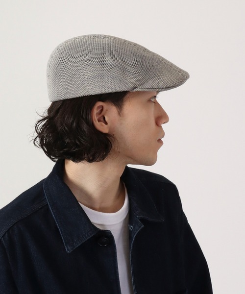 Fabulous（ファビュラス）の「fabulous ミックスサーモ ハンチング帽（ハンチング/ベレー帽・メンズ・グレー/ベージュ・FREE）」の6枚目の写真