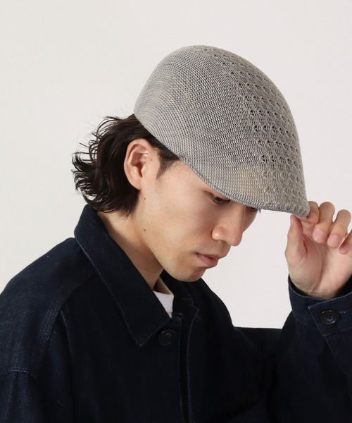 Fabulous（ファビュラス）の「fabulous ミックスサーモ ハンチング帽（ハンチング/ベレー帽・メンズ・グレー/ベージュ・FREE）」の5枚目の写真