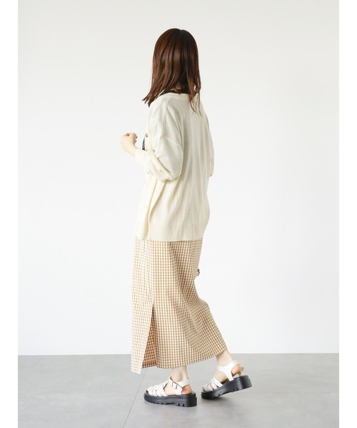 ehka sopo（エヘカソポ）の「ボリュームグルカサンダル（サンダル・レディース・ブラウン/ブラック/オフホワイト・MEDIUM/LARGE）」の14枚目の写真