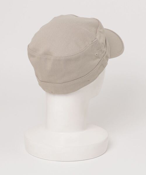 hypnotizeworks（ヒプノタイズワークス）の「Denton Hats/WORK CAP（キャップ・メンズ・ブラック/ネイビー/ホワイト/ベージュ・FREE）」の5枚目の写真