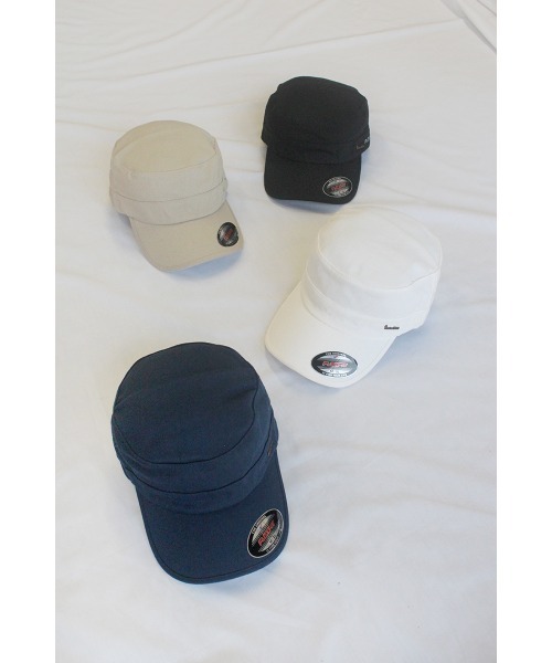 hypnotizeworks（ヒプノタイズワークス）の「Denton Hats/WORK CAP（キャップ・メンズ・ブラック/ネイビー/ホワイト/ベージュ・FREE）」の7枚目の写真