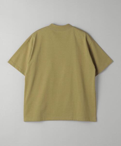 BEAUTY&YOUTH UNITED ARROWS（ビューティーアンドユースユナイテッドアローズ）の「コットン モックネック Tシャツ（Tシャツ/カットソー・レディース・ブラック/オリーブ/ホワイト・FREE）」の4枚目の写真