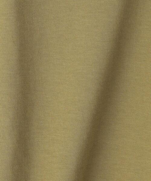 BEAUTY&YOUTH UNITED ARROWS（ビューティーアンドユースユナイテッドアローズ）の「コットン モックネック Tシャツ（Tシャツ/カットソー・レディース・ブラック/オリーブ/ホワイト・FREE）」の7枚目の写真