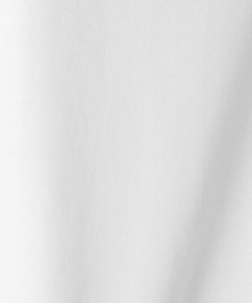 BEAUTY&YOUTH UNITED ARROWS（ビューティーアンドユースユナイテッドアローズ）の「コットン モックネック Tシャツ（Tシャツ/カットソー・レディース・ブラック/オリーブ/ホワイト・FREE）」の8枚目の写真