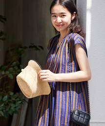 ジャーナルスタンダード　ワンピース　リネンカフタンギャザーワンピース JOURNAL STANDARD（ジャーナルスタンダード）の「リネンカフタン