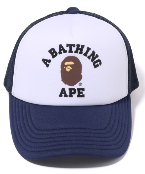 A BATHING APE メッシュキャップ ネイビー mk1488-02_1.jpg